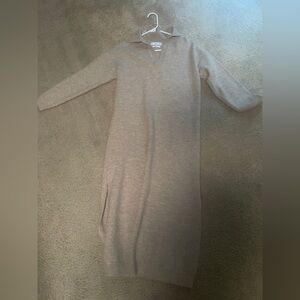 MNG wool sweater dress